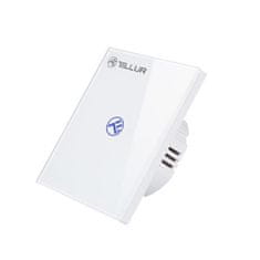 Tellur WiFi Smart Switch, 1 portos, 1800 W, 10 A, fehér