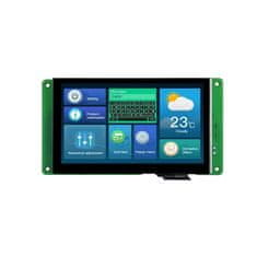 DWIN LCD 5" 800x480 825nit 825" kapacitív érintőképernyő DWIN HMI