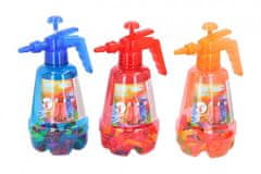 Teddies Pumpás vízibombákhoz + bombák 100db vegyes színű műanyag 30cm