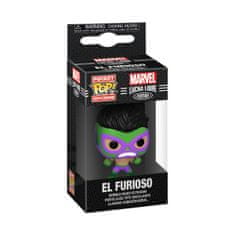 Funko POP kulcstartó: Marvel Luchadores - Hulk (kulcstartó)
