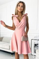 Numoco Női estélyi ruha Rosalia púder rózsaszín L