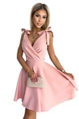 Numoco Női ruha 393-2 ROSALIA + Nőin zokni Gatta Calzino Strech, vén rózsaszín, XL