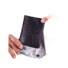 BUFFALO Férfi sötétkék bőr pénztárca CE-PF-N4-HP-3.99_301035 Univerzális