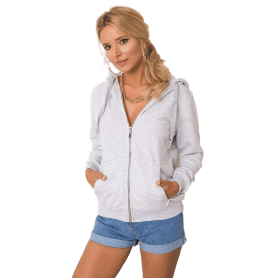BASIC FEEL GOOD Női pulóver LINDA világosszürke RV-BL-5769.99P_354720