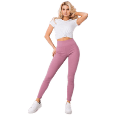 BASIC FEEL GOOD Női bordázott leggings Sanja rózsaszín RV-LG-6379.11X_363086 S