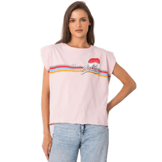 FANCY Női nyomtatott póló MALIBU világos rózsaszín FA-BZ-7139.73P_367557 Univerzális