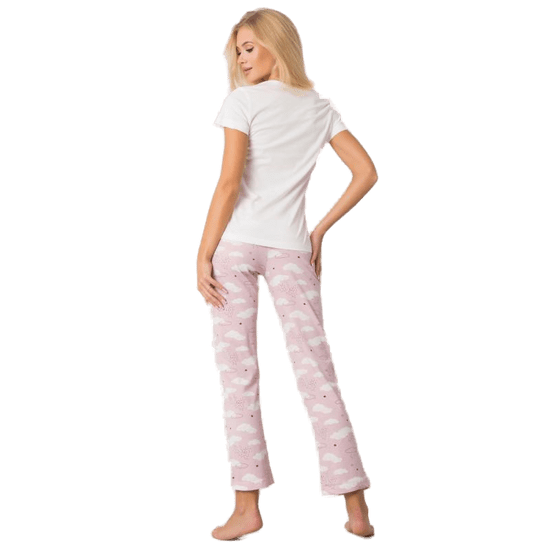 Factoryprice Női nyomtatott pizsama kétrészes ASIF fehér BR-PI-3256_378443