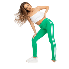 BASIC FEEL GOOD Női magas derekú leggings sport BUZZ zöld RV-LG-4954.26_383927 M