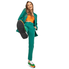 ITALY MODA GIULIA női nadrág zöld DHJ-SP-12787.21X_383684 2XL