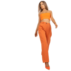 ITALY MODA Női széles szárú nadrág JOSE narancssárga DHJ-SP-15679.01X_386074 XXL
