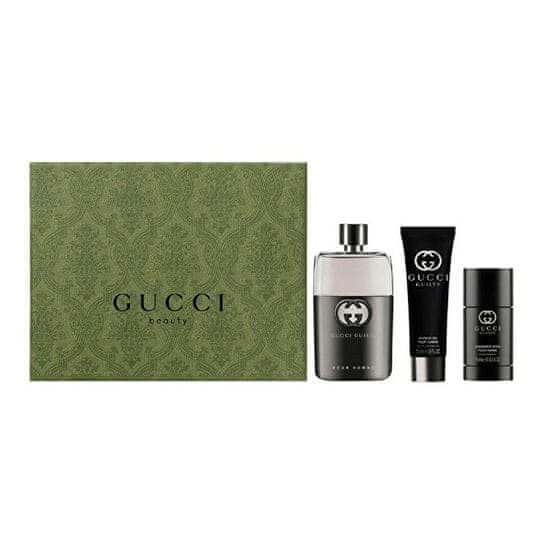 Gucci Guilty Pour Homme - EDT 90 ml + 50 ml szilárd dezodor + tusfürdő 75 ml