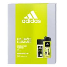 Adidas Pure Game - dezodor spray 75 ml + tusfürdő 250 ml