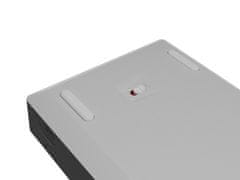 Genesis játékbillentyűzet THOR 660 RGB/Vezeték nélküli Bluetooth/US elrendezés/Fehér