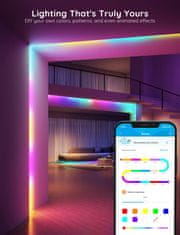 Govee WiFi RGBIC Smart PRO LED szalag, 5m