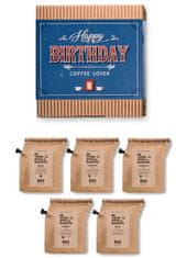 The Brew Company Kávé ajándékcsomag születésnapra 5 db