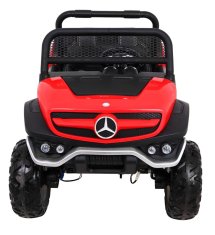 RAMIZ Mercedes benz elektromos gyermek jármű - terepjáró - piros színben
