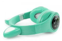 Oxe  Bluetooth vezeték nélküli gyerek fülhallgató fülekkel, zöld szín