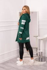 Kesi Hosszú női pulóver Különféle zöld univerzális