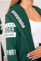 Kesi Hosszú női pulóver Különféle zöld univerzális