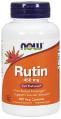 NOW Foods Rutin, 450 mg, 100 Növényi kapszula