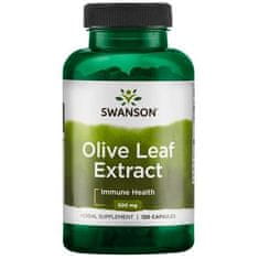 Swanson Olívalevél kivonat 500 mg (olívalevél kivonat), 120 kapszula