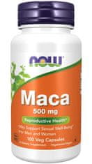 NOW Foods Maca (perui zsázsa), 500 mg, 100 növényi kapszula