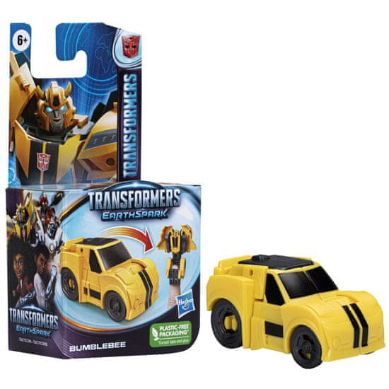 Transformers Earthspark Bumblebee figura, 6 cm