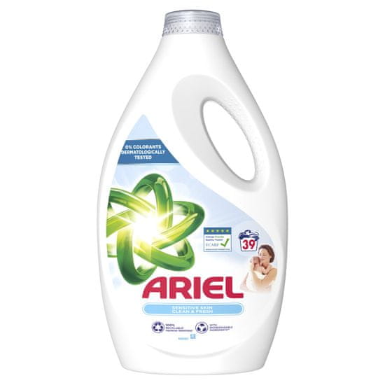 Ariel Sensitive mosógél, 39 mosás