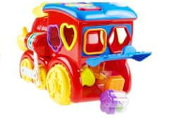 Lean-toys Többfunkciós oktatási mozdony blokkokkal