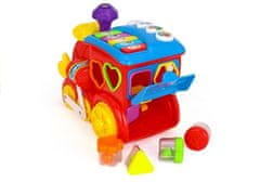 Lean-toys Többfunkciós oktatási mozdony blokkokkal
