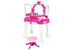 Lean-toys Hatalmas tündérmese hercegnő öltözőasztal tükör szék