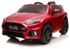 Lean-toys Ford Focus piros festett akkumulátor autó