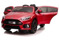 Lean-toys Ford Focus piros festett akkumulátor autó