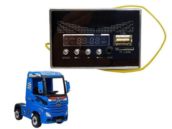 Lean-toys Zenei panel a HL358 Actros akkumulátoros autóhoz