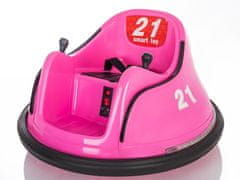 Lean-toys Akkumulátoros jármű S2688 rózsaszín