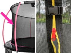 Lean-toys Belső háló a Sport Max 12ft rózsaszínű trambulinhoz