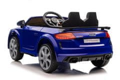 Lean-toys Audi TT RS akkumulátoros jármű Sötétkék