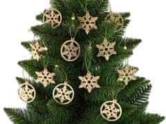 shumee Karácsonyi csecsebecsék fa csillagok karácsonyfadísz 12 db