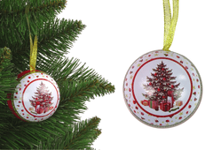 shumee Karácsonyi csecsebecse fém karácsonyfa dekoráció karácsonyfa ajándékokkal