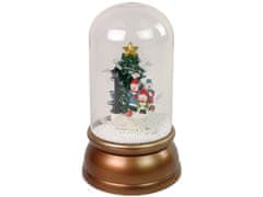 shumee karácsonyi dísz, üveg, dekoráció, hó, hóember, karácsonyfa