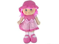 Lean-toys Rongybaba Huggies rózsaszín csíkos 50 cm
