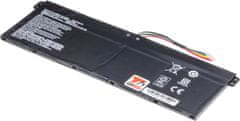 T6 power Akkumulátor Acer Aspire 3 A315-33 készülékhez, Li-Ion, 11,25 V, 3830 mAh (43 Wh), fekete