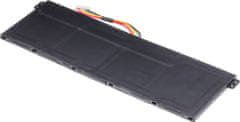 T6 power Akkumulátor Acer Aspire 3 A315-33 készülékhez, Li-Ion, 11,25 V, 3830 mAh (43 Wh), fekete