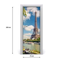 tulup.hu Ajtó méretű poszter Eiffel-torony 95x205 cm