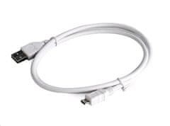 CABLEXPERT kábel USB A hím/Mikro USB hím 2.0, 0.5m, fehér, kiváló minőségű