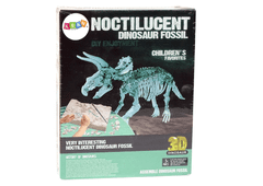 Lean-toys Régészeti ásatási készlet Dinoszaurusz csontváz 3D Triceratops hologram