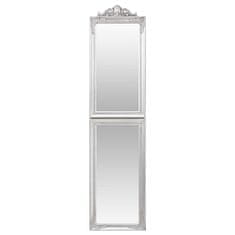 shumee ezüstszínű szabadon álló tükör 45x180 cm
