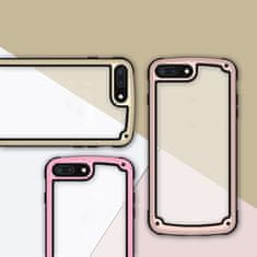 IZMAEL Solid Frame TPU telefontok Samsung Galaxy S9 telefonhoz KP9676 rózsaszín