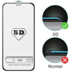 IZMAEL 5D Fénix védőüveg Huawei Nova 8i telefonra KP16425 fekete