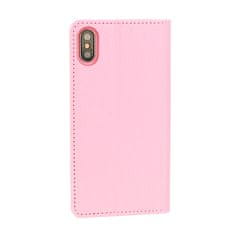 Telone Bőr könyvtok Samsung Galaxy S10 telefonra KP15941 rózsaszín